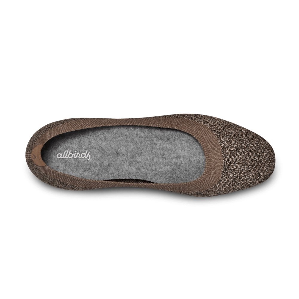 Allbirds Women\'s Flats Dark Grey - Tree Breezers - 03491JNET